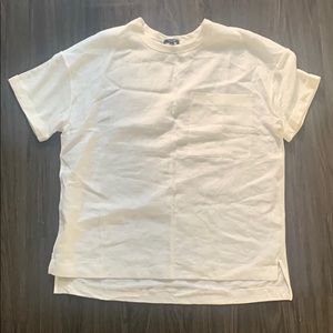 Linen t-shirt, oversized